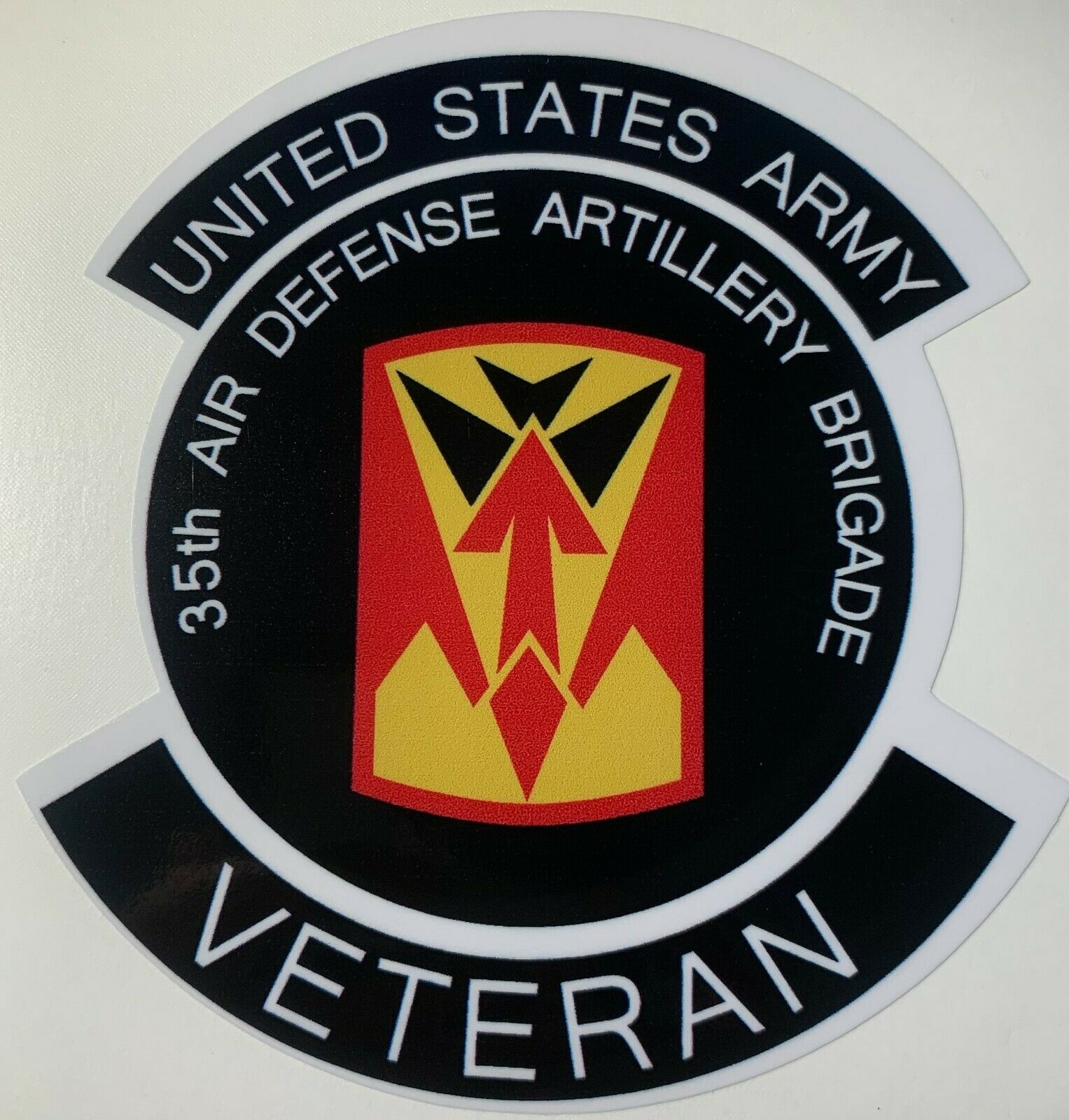 Us Army 35th Air Defense Artillery Brigade Veteran Sticker Waterproof D604