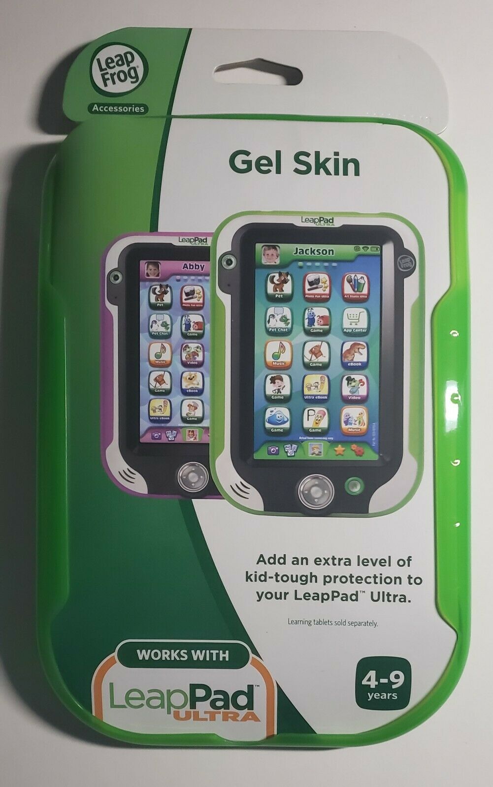 Leapfrog Leappad Ultra Gel Skin Green Skin Cover Case Brand New Ages 4-9