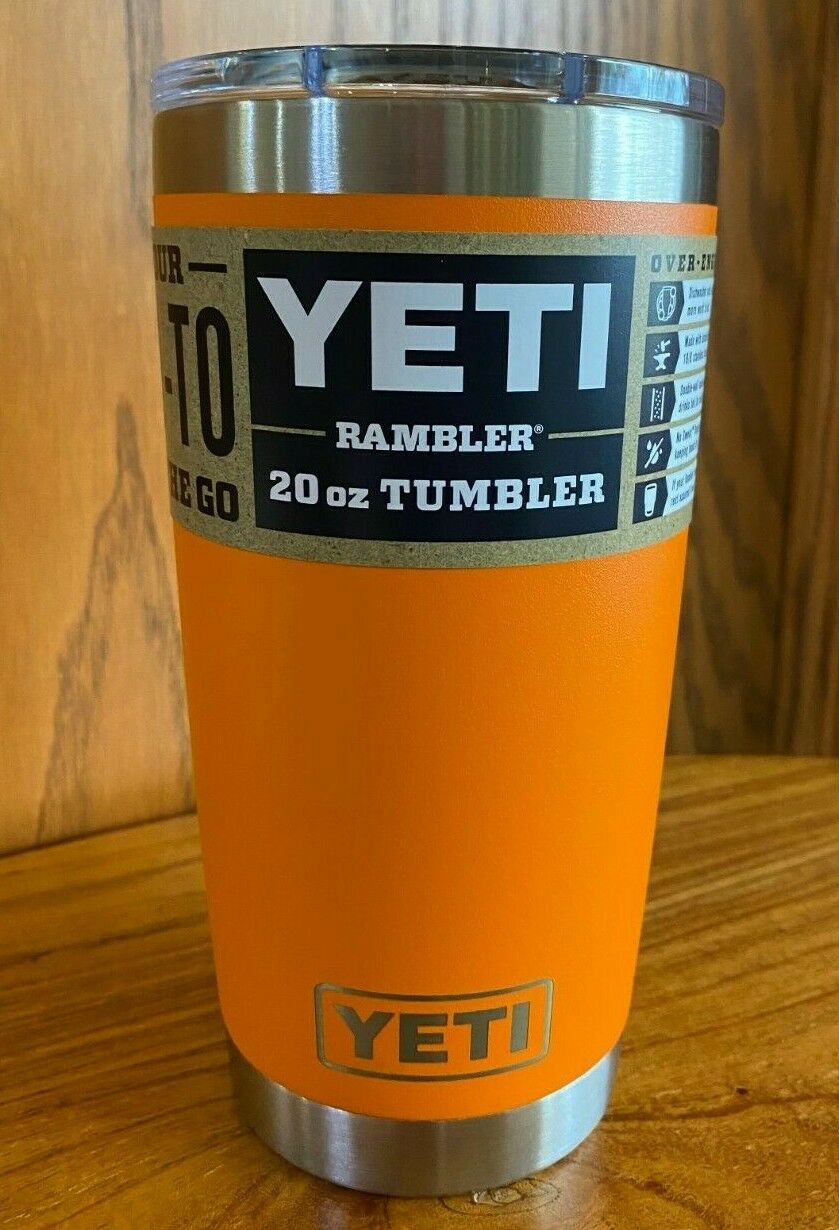 Brand New Authentic Yeti Rambler 20 Oz Tumbler With Magslider Lid ~ Multi-colors