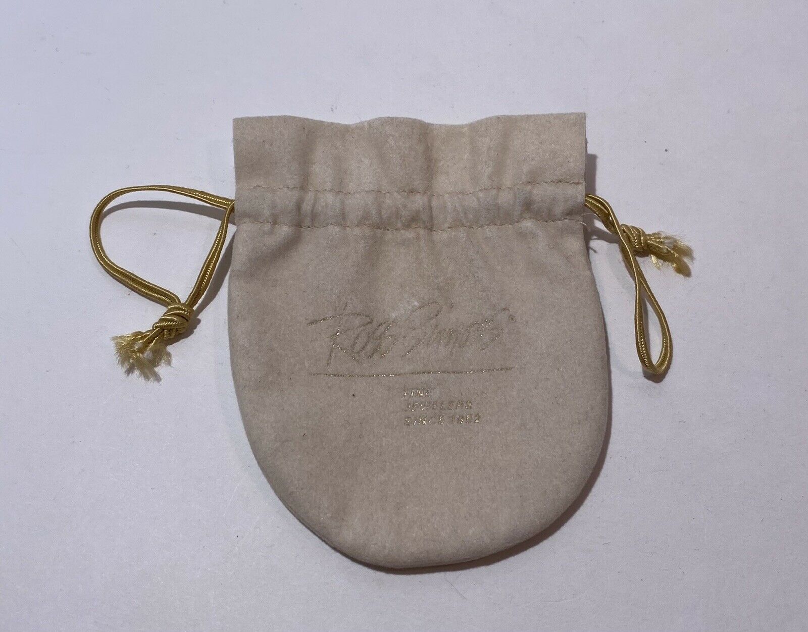Vintage Ross Simons Jewelry Dust Pouch Holder Bag